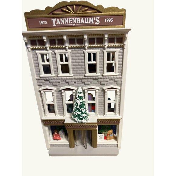 Hallmark 1993 Tannenbaums 20th Anniversary Ornament Christmas Village Dept Store - Picture 1 of 13